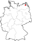 Karte Süderholz, Vorpommern